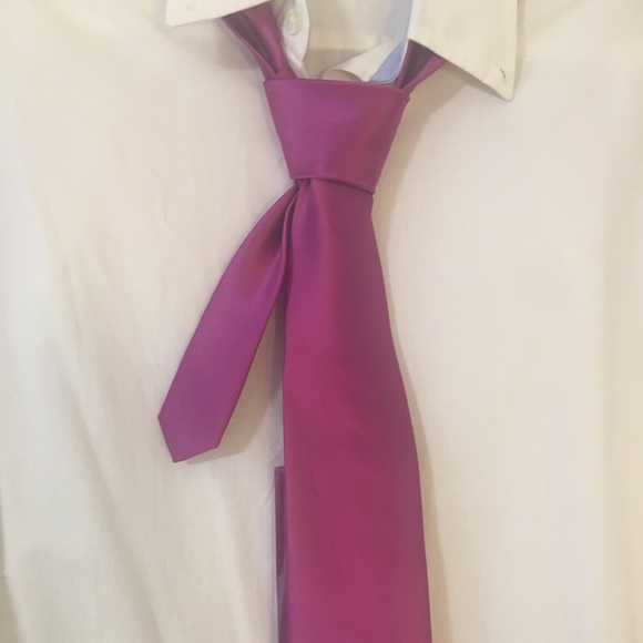 IMAN UOMO Other - 🔥NWT🔥IMANI UOMO” Purple Tie with Handkerchief